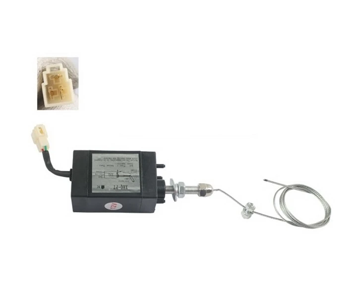 फोर्कलिफ्ट पार्ट्स 12V ईंधन कट ऑफ सोलेनॉइड वाल्व (XHQ-12V-NV-D1)