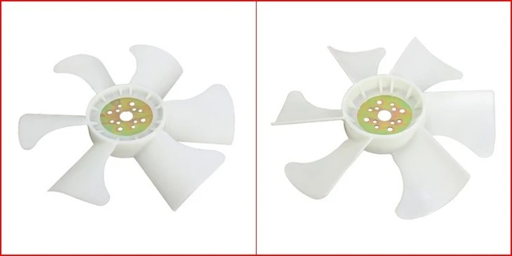 Forklift Parts Plastic Fan Blade For Mazda HA (65320-A1) Imported Parts factory