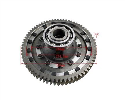 फ्रंट एक्सल H24C3-52000 H2000/3T के लिए डिफरेंशियल असेंबली